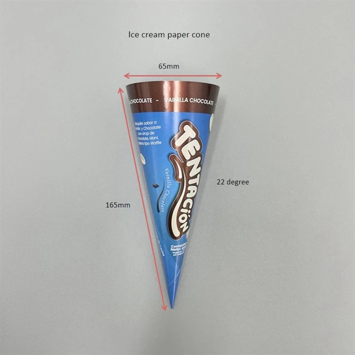 ice cream aluminum foil cone wrappers
