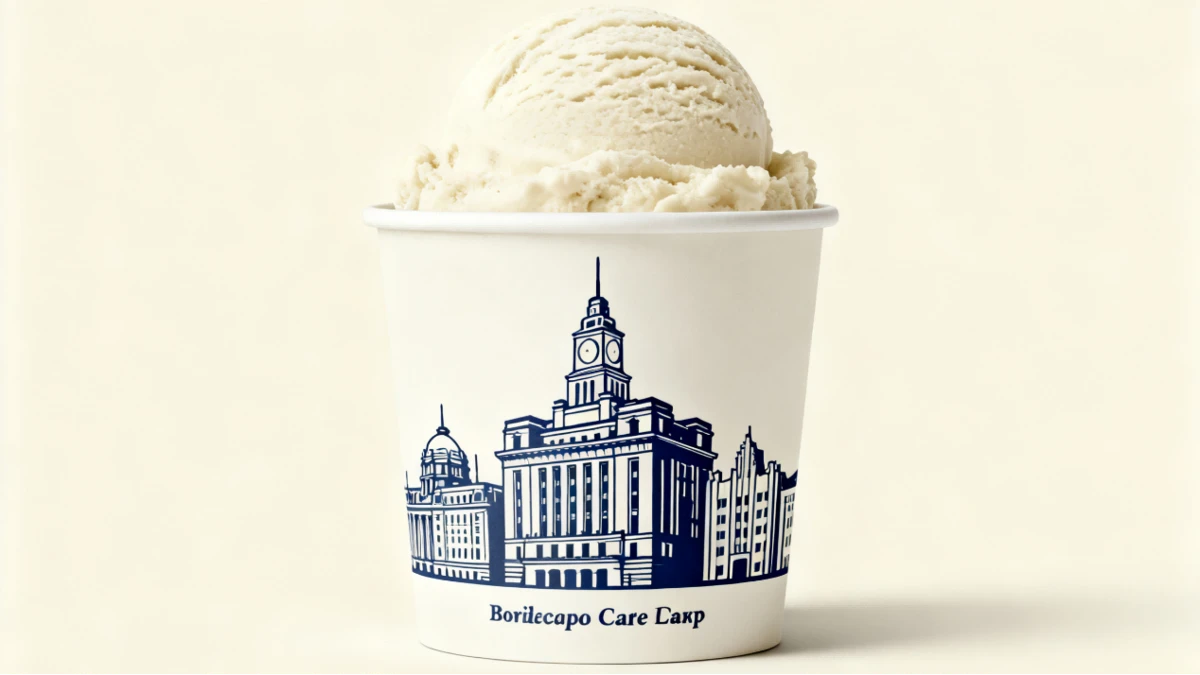 Ice cream paper cups with design 5 Ice cream paper cups with design 5