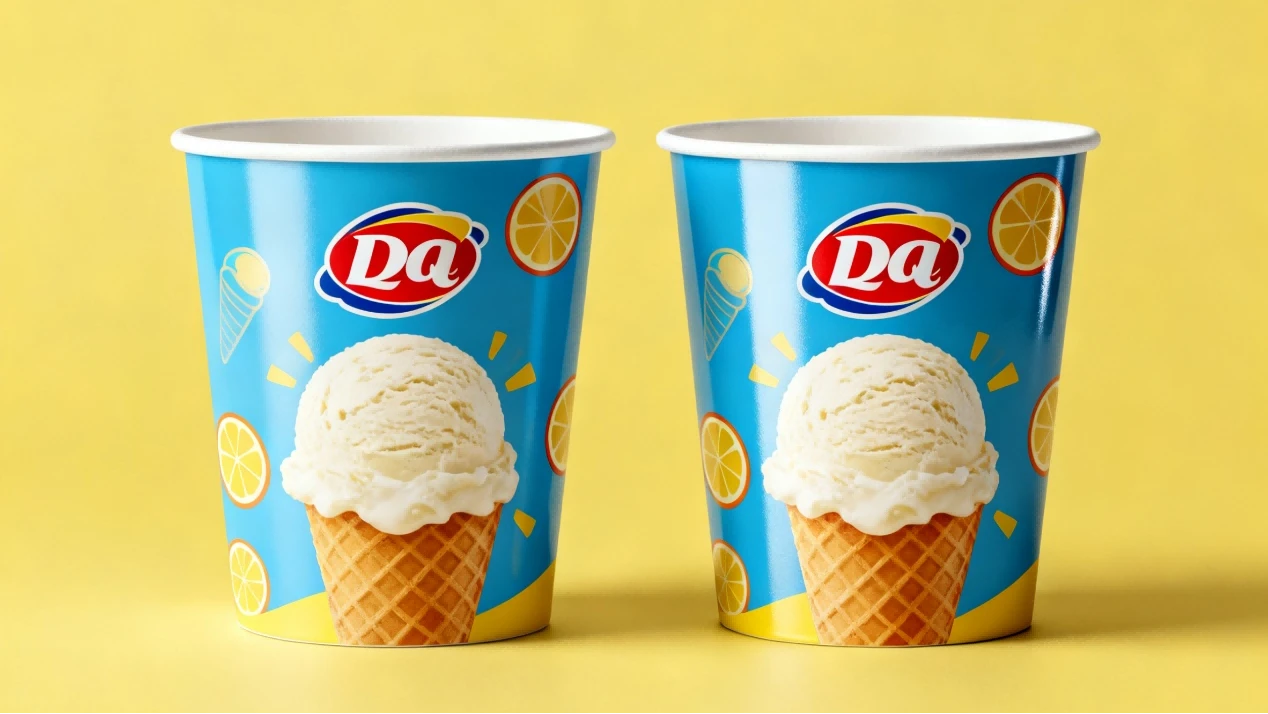 Printed ice cream cups 4 Printed ice cream cups 4