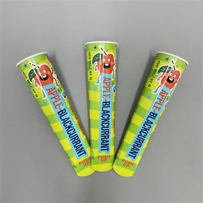 Natisnjena Calippo tuba s pokrovom iz aluminijaste folije