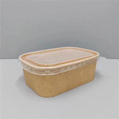 Pravokotne papirnate sklede